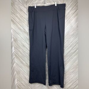 DULUTH TRADING WOMEN'S BLACK
NOGA YOGA ACTIVE PANTS POCKETS XXL 33
